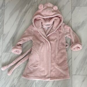 GAP. Pink Hooded Robe with Ears for girls